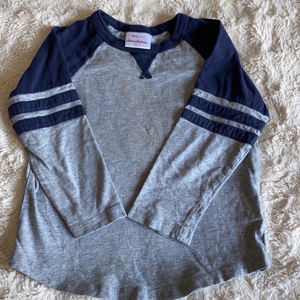 Hanna Andersson Slub Jersey Baseball Tee